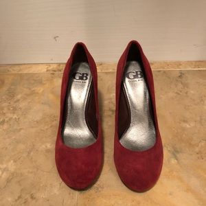 Red Gianni Bini heels
